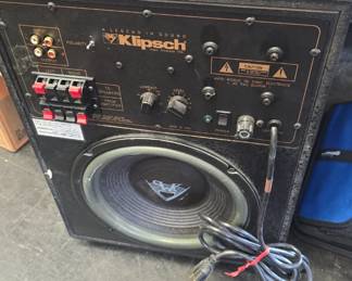 klipsch sub-woofer