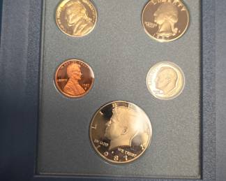 United States 1987 Prestige mint set