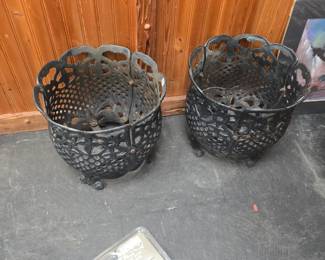 cast iron planters