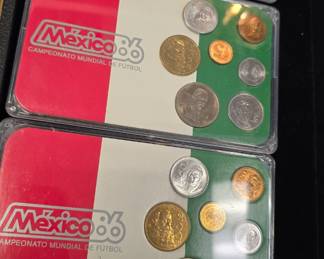 Mexico 86 coin sets