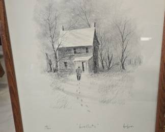lots of framed art herb jones and more