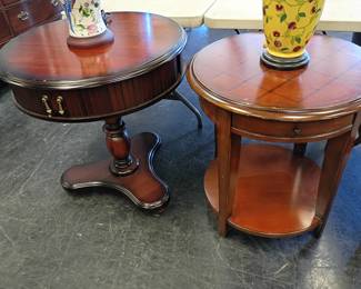 Mahogany tables