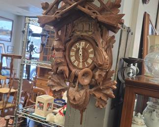 Large Black Forrest cuckoo clock