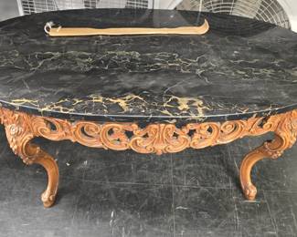 beautiful marble top table