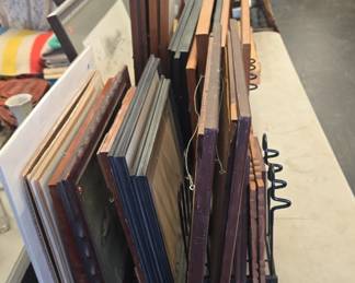 lots of framed art herb jones and more