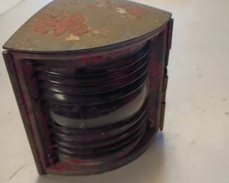 vintage nautical navigation light