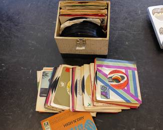 45's and case