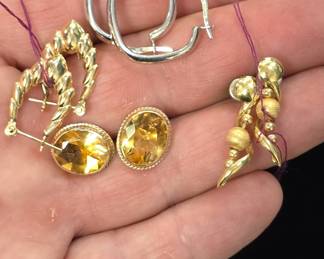 14k gold earrings