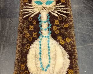 AWESOME Midcentury shag rug