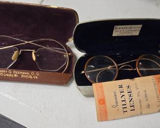 vintage gold-filled glasses