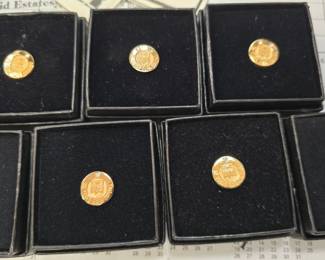 10k gold award pins