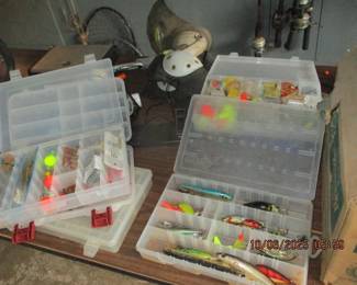 Fishing lures and hooks