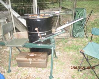 Clay pigeon puller