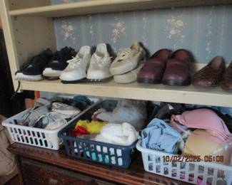 Shoes (mostly size 8) some never worn