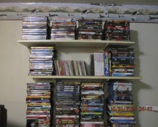 DVDs and CDs