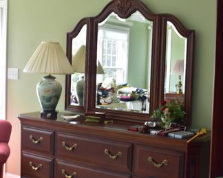 Sumter mirrored dresser