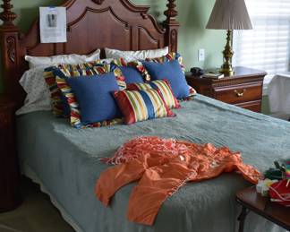 Sumter queen bed with Bamboo mattress.