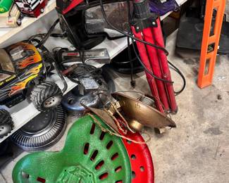 Tractor Seats, And LOTS of Automotive Parts, Edelbrock, Mopar, Better than a Flee Market!