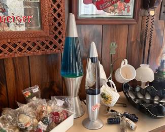 Lava Lamps, Mid Century Items, 