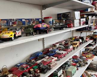 The Garage is Floor to Ceiling Cars, Vintage, Collectibles, Hot Wheel Collectors Need to see this one...many Red Line cars, Packages of cars and More Cars