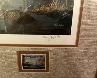 Ken Zylla print - signed with stamp
"A Likely Refuge"