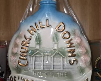 Kentucky Derby Decanter  & Glass Collection 1980's - 2000's