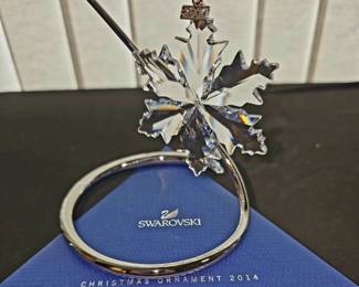 Swarovski Annual Snowflake Ornament 2014
Stand not for sale