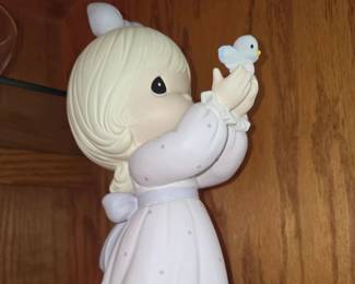 Rare 1990 Large Precious Moments Easter Seals Statue