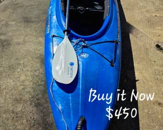 Pungo 100 Wilderness Kayak
Buy it Now $450
Retails for $900
Just in time for some Autumn river kayaking!