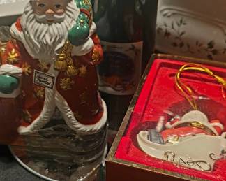 Lenox Santa ornament