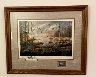 Ken Zylla print - signed with stamp
"A Likely Refuge"