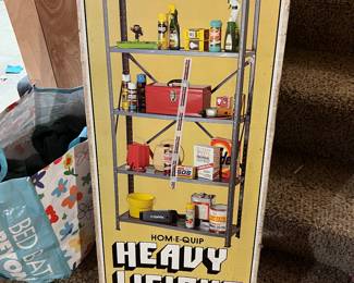 Metal shelving unit - brand new in box 