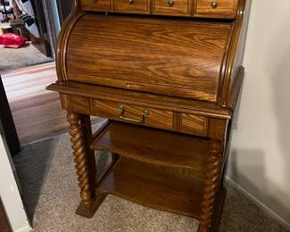 Antique roll top desk
