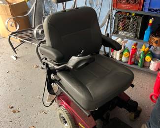 Motorized wheelchair.
Another electric scooter also available 