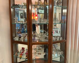 Glass china cabinet 