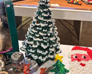 Vintage ceramic Christmas tree 