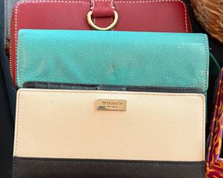 Kate Spade, assorted wallets 