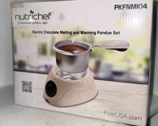 Chocolate melting and Warming Fondue set 
