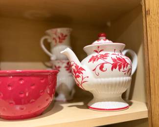 Sadek Red Leaf Tea set 