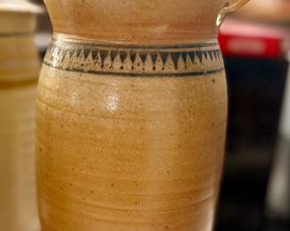 Hand made potter wine/drink cooler/ caddy