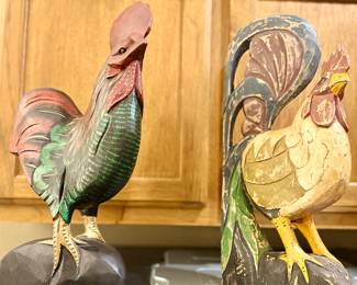 Roosters/chickens