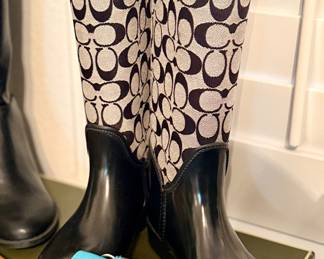 Coach Rain Boots 