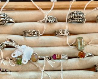 Sterling Silver rings- assorted Silpada, James Avery, Turquoise, 