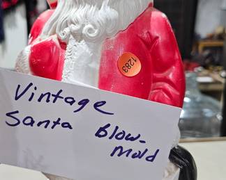 VINTAGE SANTA BLOW MOLD 