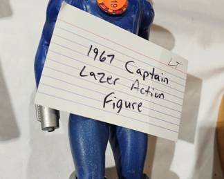 1967 CAPTAIN LAZER ACTION FIGURE