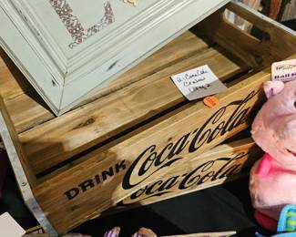 WOODEN COCA COLA CRATES