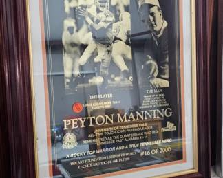 FRAMED PEYTON MANNING 
