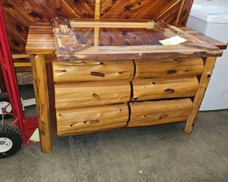 WOODEN DRESSER