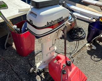 15hp johnson out board