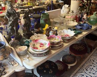 some of the many foot stools